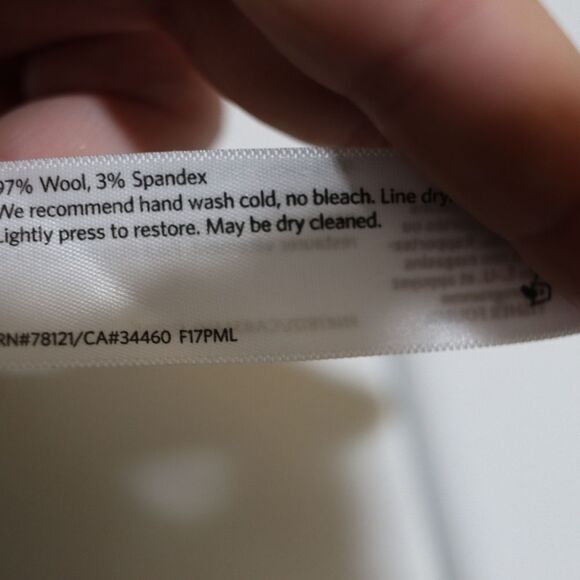 Eileen Fisher Plaid Pull On Wool Pants Medium - Picture 12 of 12